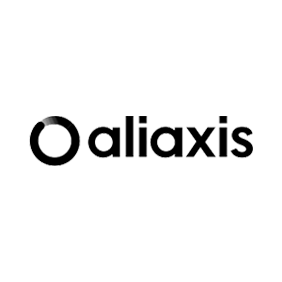 Zwart-wit logo Aliaxis
