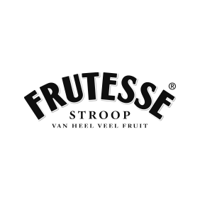Zwart-wit logo Frutesse