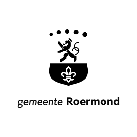 Zwart-wit logo Gemeente Roermond