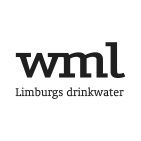 Zwart-wit logo wml Limburgs Drinkwater